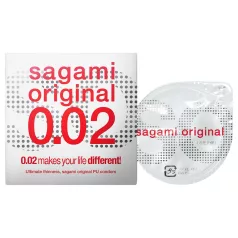 Sagami Original 0,02 - óvszer - 55 mm (1 db)