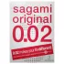 Sagami Original 0,02 - óvszer - 55 mm (3 db)