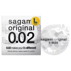 Sagami Original 0,02 L - óvszer - 58 mm (1 db)
