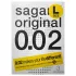 Sagami Original 0,02 L - óvszer - 58 mm (3 db)