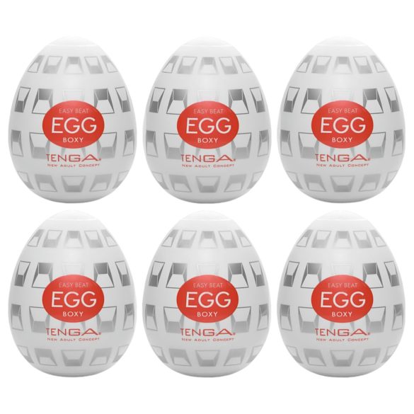 TENGA Egg Boxy - tojás maszturbátor (6db)