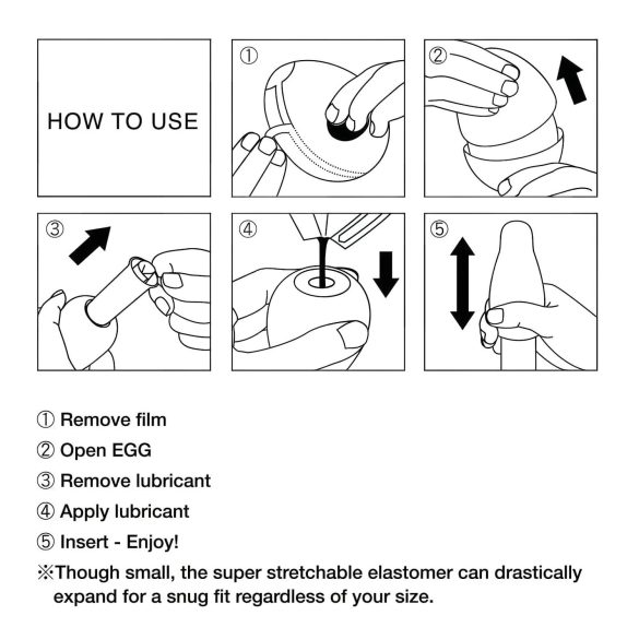 TENGA Egg Boxy - tojás maszturbátor (6db)