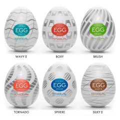 TENGA Egg New Standard - maszturbációs tojás (6db)