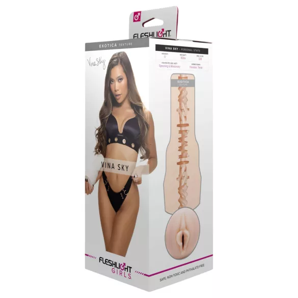 Fleshlight Vina Sky Exotica - élethű művagina maszturbátor (testszínű)