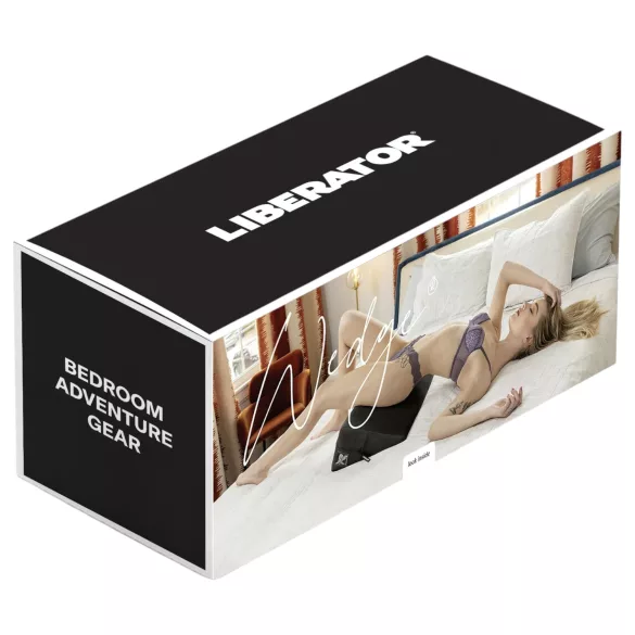 Liberator Wedge - ék alakú pozícionáló szexpárna pároknak (fekete)