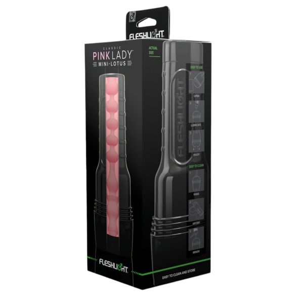 Fleshlight Pink Lady Mini-Lotus - élethű művagina tokban (natúr)