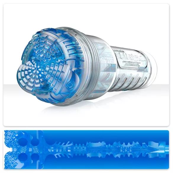 Fleshlight Turbo Core - élethű szívó maszturbátor (kék)