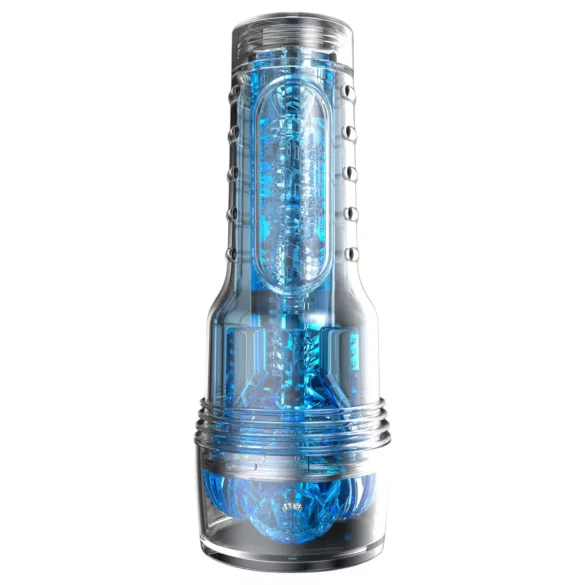 Fleshlight Turbo Core - élethű szívó maszturbátor (kék)