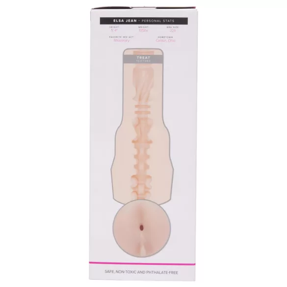 Fleshlight Elsa Jean Treat - élethű műpopsi (natúr)