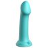 Dillio Big Hero - tapadókorongos dildó (17cm) - türkiz