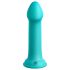 Dillio Big Hero - tapadókorongos dildó (17cm) - türkiz