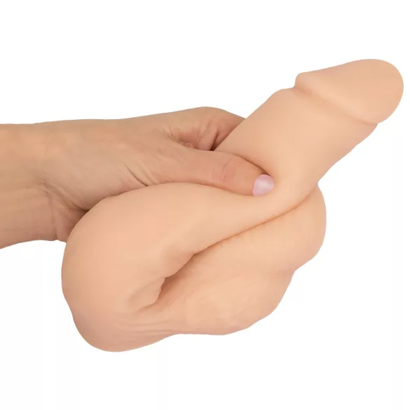 Fleshlight Mr. Limpy - puha, élethű pénisz dildó - nagy méret (testszínű)