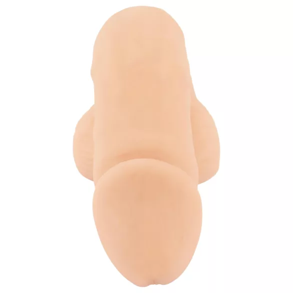 Fleshlight Mr. Limpy - puha, élethű pénisz dildó - nagy méret (testszínű)