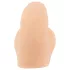 Fleshlight Mr. Limpy - puha, élethű pénisz dildó - nagy méret (testszínű)