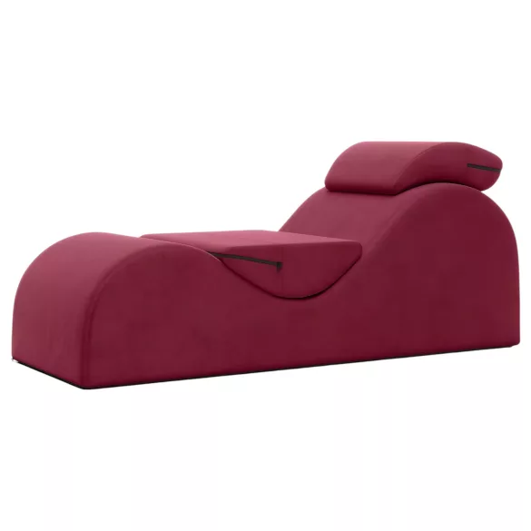 Liberator Esse Lounger - variálható tantra kanapé bútor - 3 részes (piros)