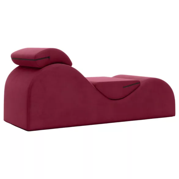 Liberator Esse Lounger - variálható tantra kanapé bútor - 3 részes (piros)