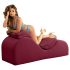 Liberator Esse Lounger - variálható szex szófa - 3 részes (piros)
