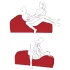 Liberator Esse Lounger - variálható tantra kanapé bútor - 3 részes (piros)