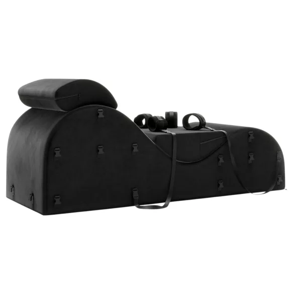Liberator Black Label Esse - 3 részes tantra fotel, szexbútor (fekete)