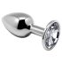 Alive Anal Pleasure - fém anál plug készlet (ezüst)