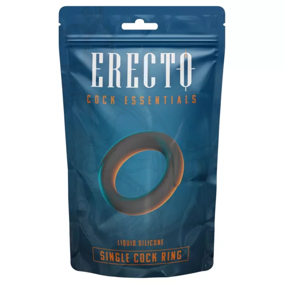 Erecto - péniszgyűrű (fekete)