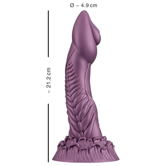 Beasty Cocks Alien Phallus - űrlény dildó (lila)