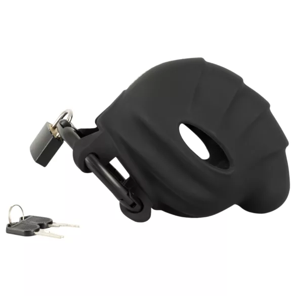 Black Velvets - pénisz- és hereketrec (fekete)