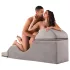 Liberator Aria Flip Chaise - variálható tantra kanapé bútor - 3 részes (szürke)