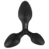 Black Velvets - tripla butt plug (fekete)