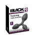 Black Velvets - tripla butt plug (fekete)