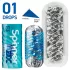 TENGA Spinner DX - maszturbátor (átlátszó)
