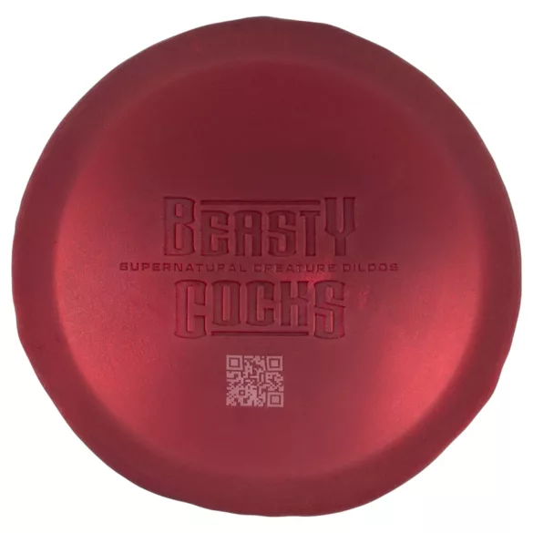 Beasty Cocks - bordó Werewolf Willie dildó tapadókoronggal (21 cm)