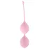 Cuties - duplagolyós szilikon gésagolyó kegel tornához (rózsaszín)