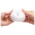 TENGA 3Dx Spiral - spirál mintás férfi maszturbátor (fehér)