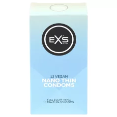EXS Nano Thin - ultra vékony óvszer (12 db)