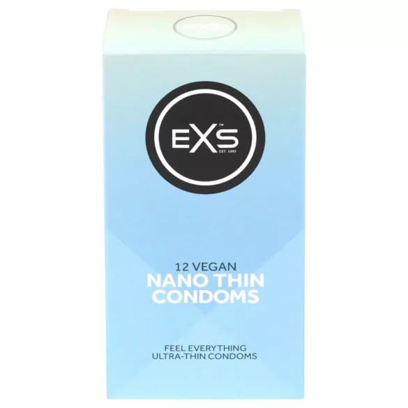EXS Nano Thin - ultra vékony óvszer (12 db)