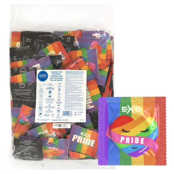EXS Pride - latex óvszer (144 db)