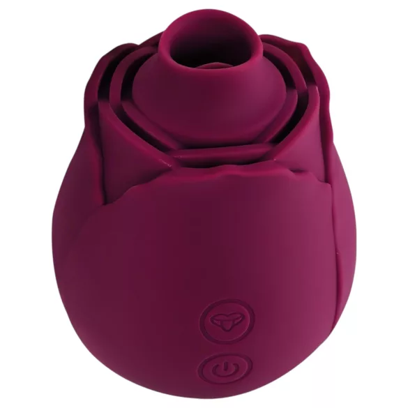 Skins Rose Flutterz - akkus csiklóvibrátor, csiklóizgató (lila)