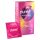 Durex Emoji PleasureMe - bordázott-pontozott óvszer (12db)