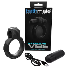   Bathmate Maximus Vibe 45 - akkus vibrációs péniszgyűrű (fekete)
