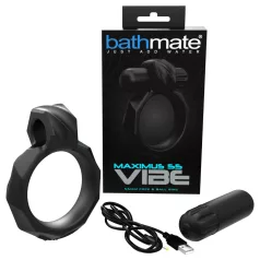   Bathmate Maximus Vibe 55 - akkus vibrációs péniszgyűrű (fekete)