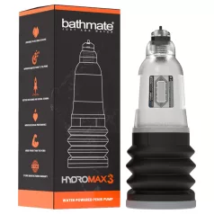 Bathmate Hydromax3 - hidropumpa (átlátszó)