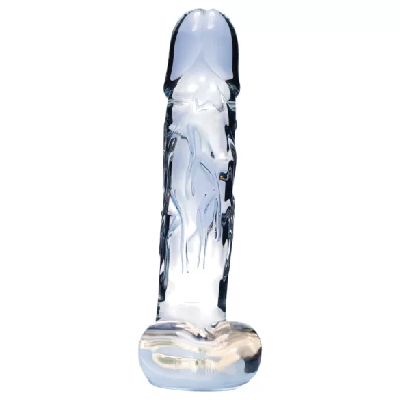 Clarity Seraphic Opus - üveg G-pont dildó (átlátszó)