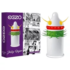 Egzo Jolly Roger - tüskés, pontozott óvszer (1db)