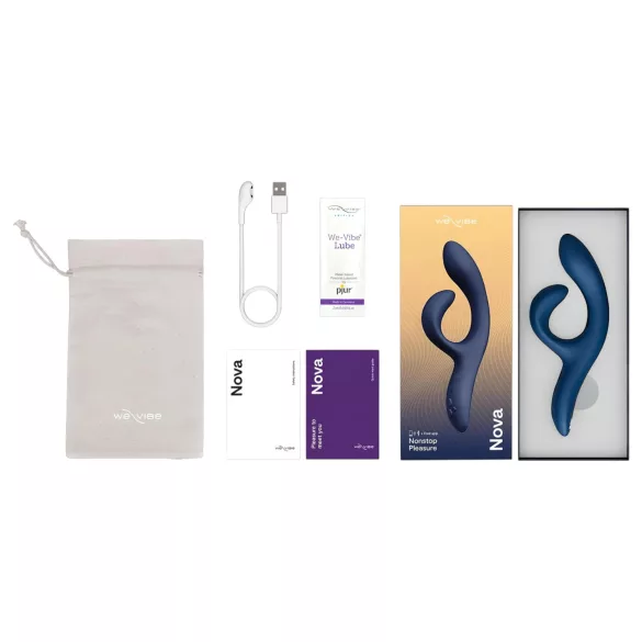 We-Vibe Nova 2 - akkus, okos csiklókaros vibrátor (kék)