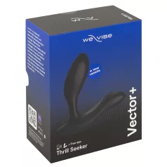 We-Vibe Vector+ - akkus, okos anál vibrátor (fekete)