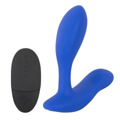   We-Vibe Vector+ - akkus, vízálló, okos anál vibrátor (kék)