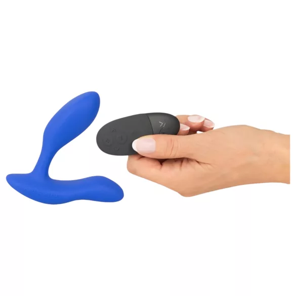 We-Vibe Vector+ – App-vezérelt análvibrátor (kék)