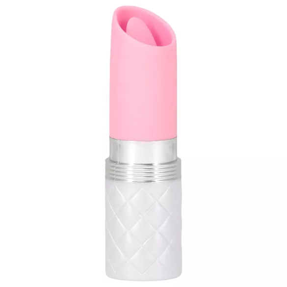 Pillow Talk Lusty - akkus, nyelves rúdvibrátor (fehér-pink)
