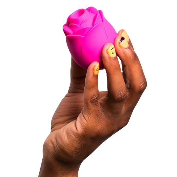 ROMP Rose - léghullámos rózsa vibrátor (pink)